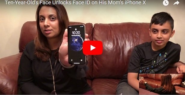 Школьник с легкостью обманул Face ID на iPhone X (видео)