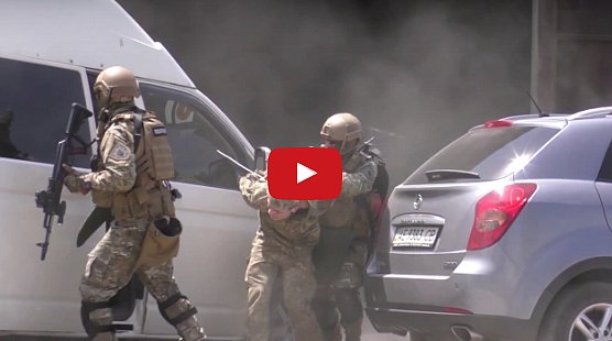 Поліція спільно зі СБУ провела масштабні антитерористичні навчання  (відео)