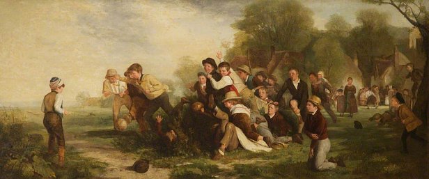 Томас Уэбстер, «Футбол», 1839
