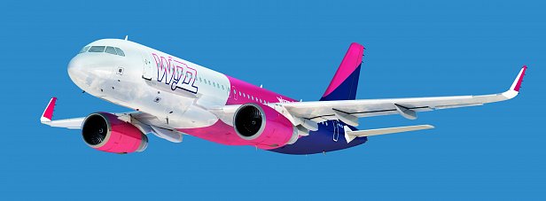 На фото  -  Wizz Air