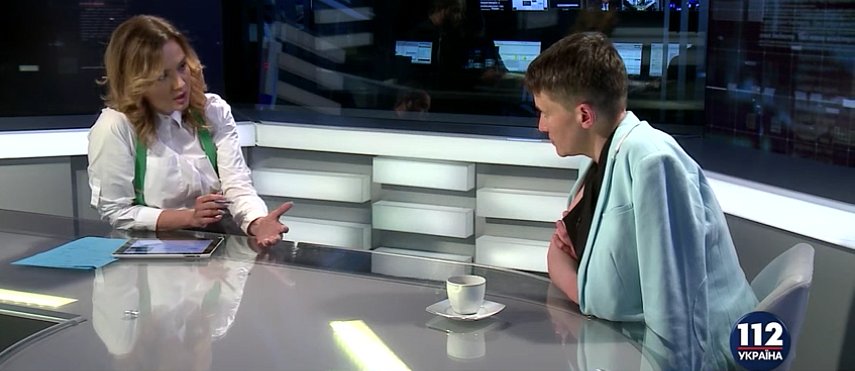 Савченко рассказала о чем говорила с Порошенко про ЛДНР. (видео)