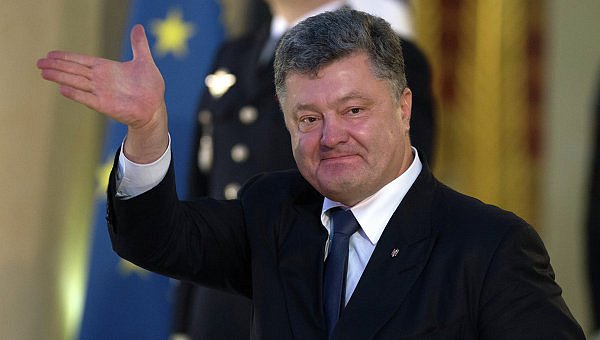 На фото президент Украины