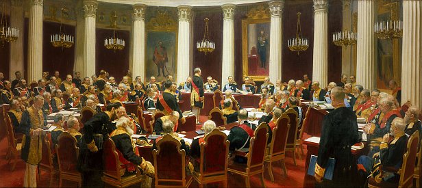 Илья Репин, «Торжественное заседание Государственного совета», 1903